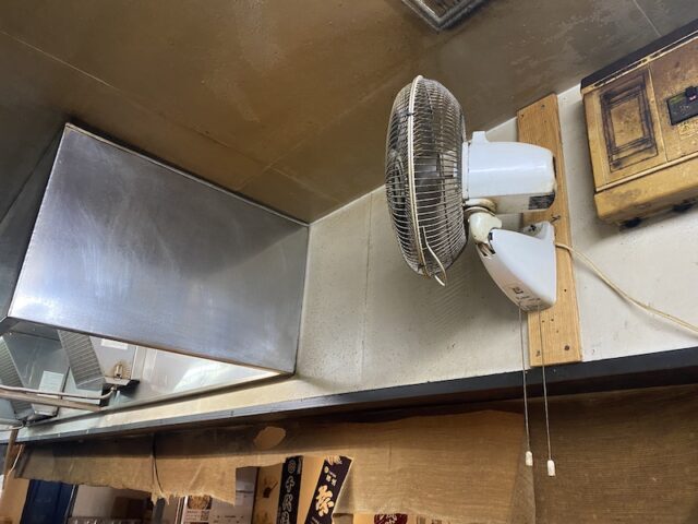 福岡のラーメン店で暑さ対策