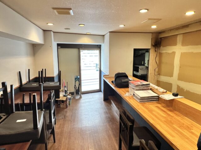 居抜き物件での施工事例